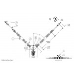 V-String Assembly - Tangent Suspension, Single Conductor, 25K
